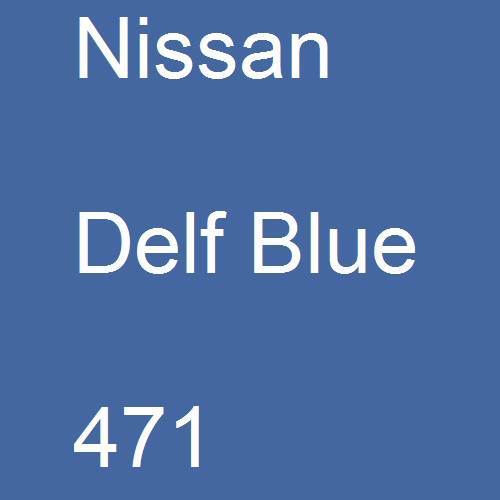 Nissan, Delf Blue, 471.